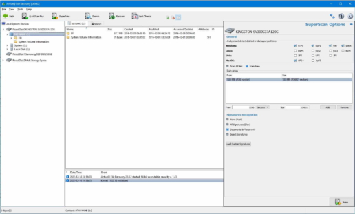 Active File Recovery Screenshot 2