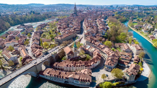 Datenrettung Bern Altstadt mit der Aare