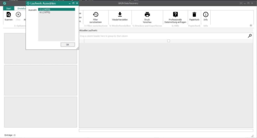 GRÜN Data Recovery Freeware Screenshot 3