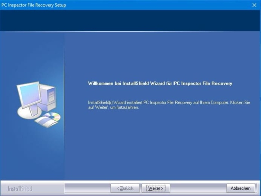 PC Inspector File Recovery Screenshot 1
