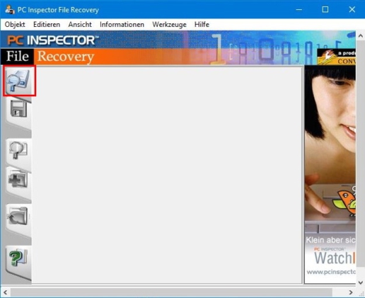 PC Inspector File Recovery Screenshot 4