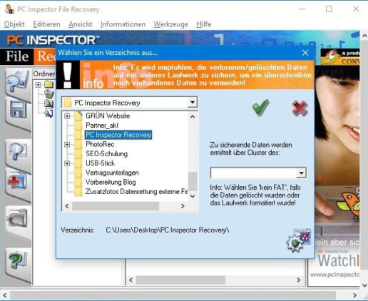 PC Inspector File Recovery Screenshot 8