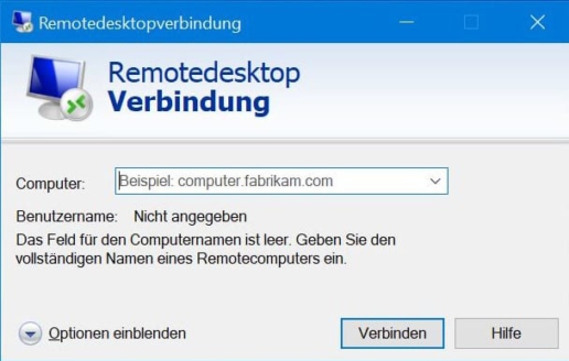 Gerettete RAID 0 Daten ansehen mit Remote Desktop