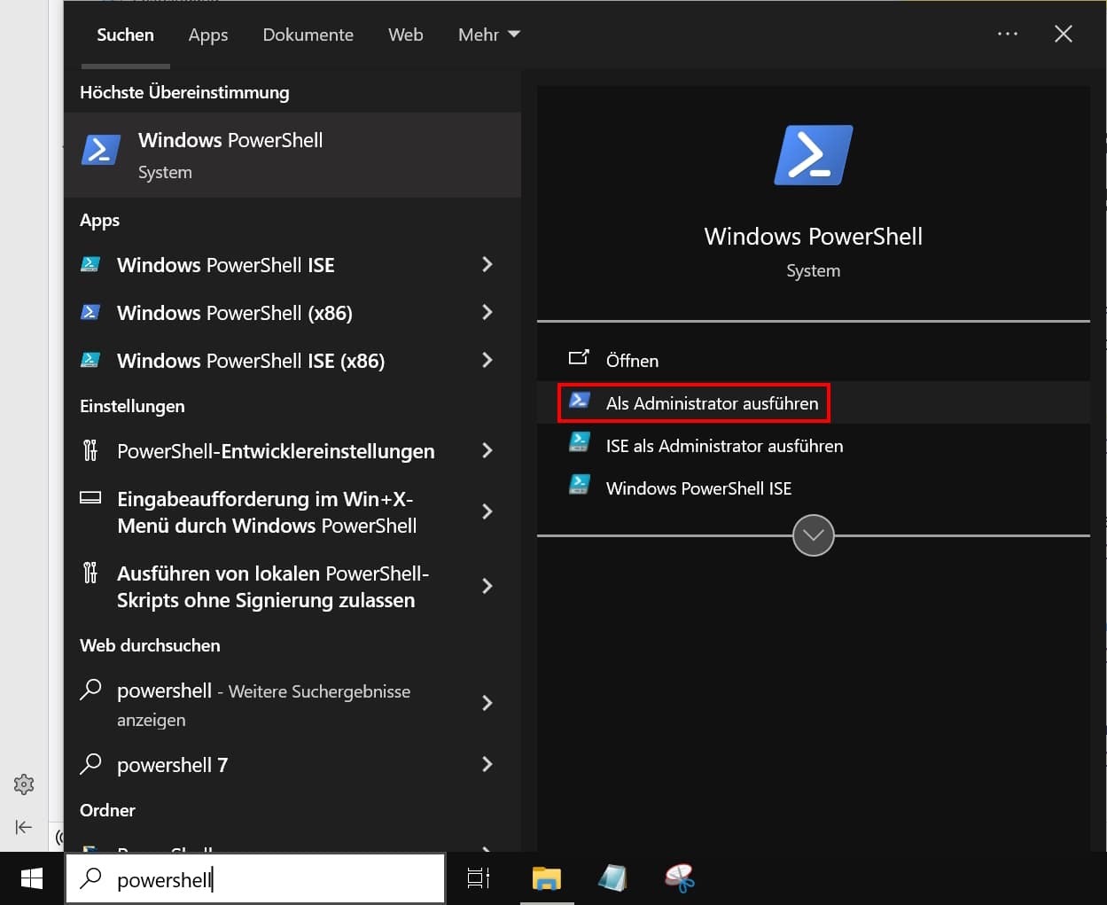 SD-Karte reparieren - Anleitung Windows PowerShell - 1