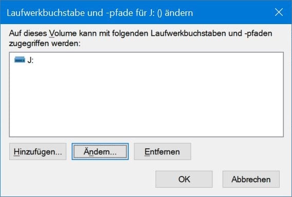SD-Karte wird nicht erkannt - Laufwerksbuchstaben vergeben - Screenshot 2