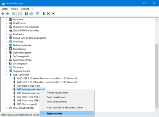 USB Controller ausschalten deaktivieren Festplatte - Screenshot 2