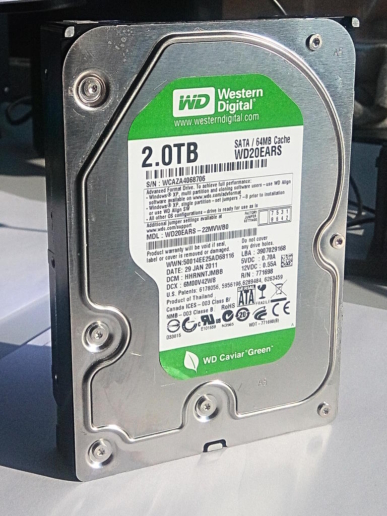 Western Digital Caviar Green in der Datenrettung